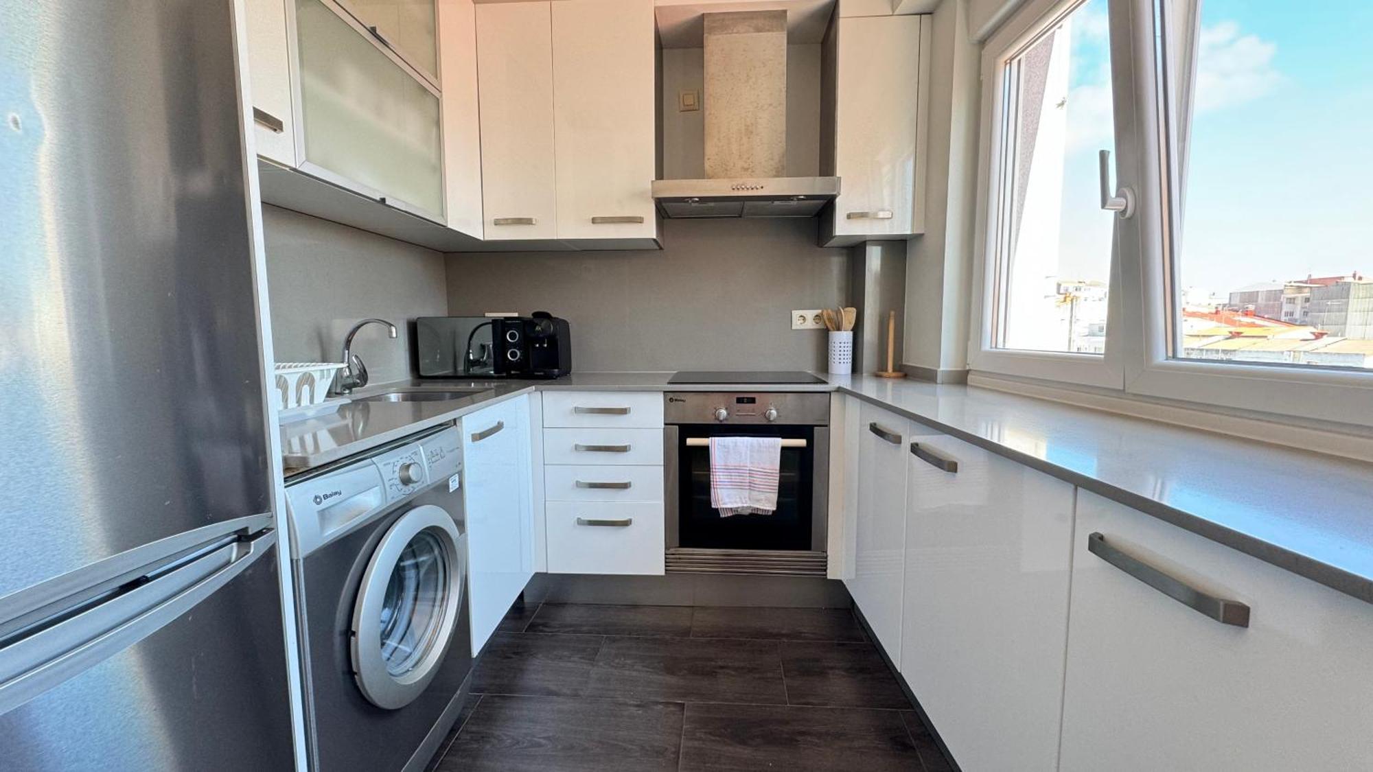Acogedor Apartamento En Ronda Outeiro 210 А-Корунья Екстер'єр фото