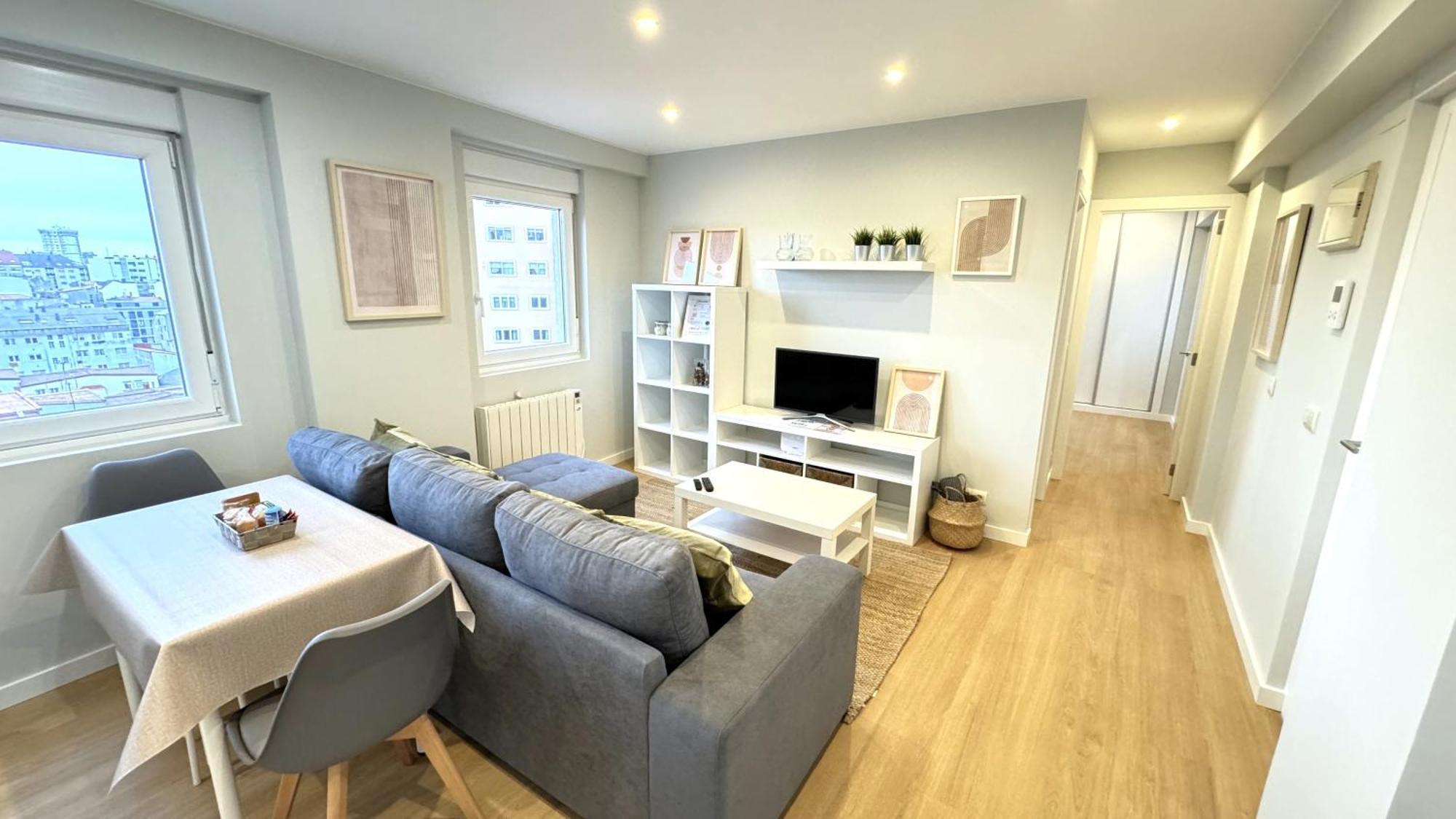 Acogedor Apartamento En Ronda Outeiro 210 А-Корунья Екстер'єр фото
